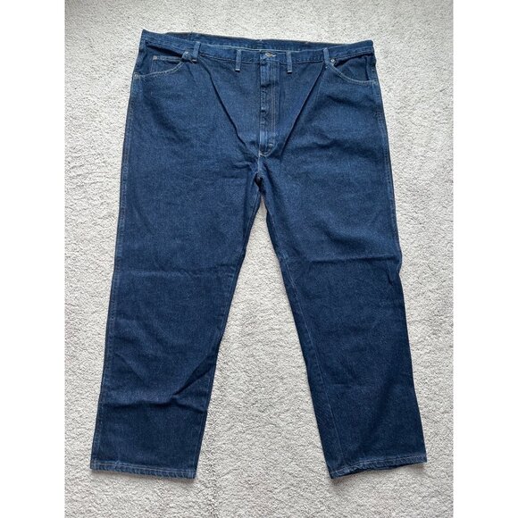 Wrangler New Mens Five Star Premium Denim Jeans Regular Fit 52x30 - Picture 7 of 9